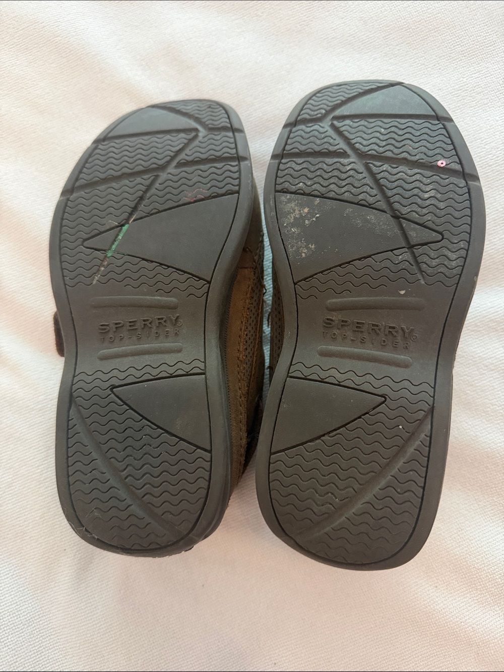 Brown Sperry Boys Slip-On Loafers - Picture 4 of 4